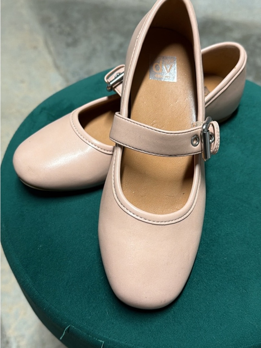 Dolce Vita Girls Pink Mary Jane Flats